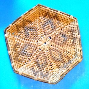 Woven Patterned Basket